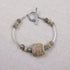 Handmade Artisan Silver Bangle Bracelet - VP's Jewelry