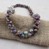 Purple Turquoise Necklace Graduating Turquoise Bead Necklace - VP's Jewelry
