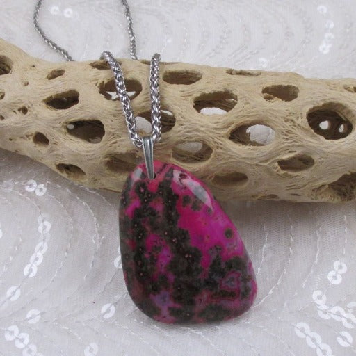 Bold Purple Gemstone Pendant Necklace - VP's Jewelry