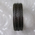 Three Row Leather Bange Bracelet - VP's Jewelry