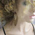 African Brown Bone Spear Earrings Long - VP's Jewelry  