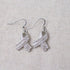 Crystal Rhinestone Awareness Ribbon Earrings - VP's Jewelry