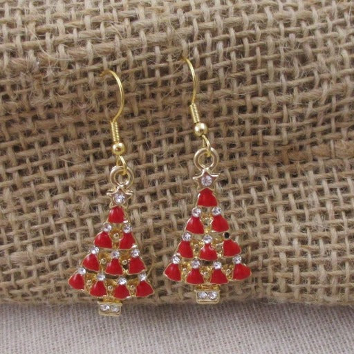 Holiday Charm Gold Earrings - VP's Jewelry