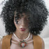 Choker Handmade Rich Gold & Copper Raku Pendant Silver Neck Wire - VP's Jewelry