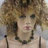 Handmade African Trade Bead Clay & Bone Statement Necklace - VP's Jewelry