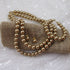 Gold Pearl Necklace, Earrings and Bracelet Handmade - VP's Jewelry  