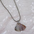 Designer Cut Moss Agate Pendant Necklace - VP's Jewelry