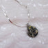 Handmade Dusty Rose Lampwork Glass Bead Pendant Necklace - VP's Jewelry