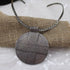 Large Statement Antique Silver Cross Pendant Gunmetal Choker - VP's Jewelry  
