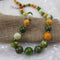 Big Bold Beaded Necklace in Colorful Jasper - VP's Jewelry