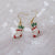 Holiday Charm Gold Earrings - VP's Jewelry