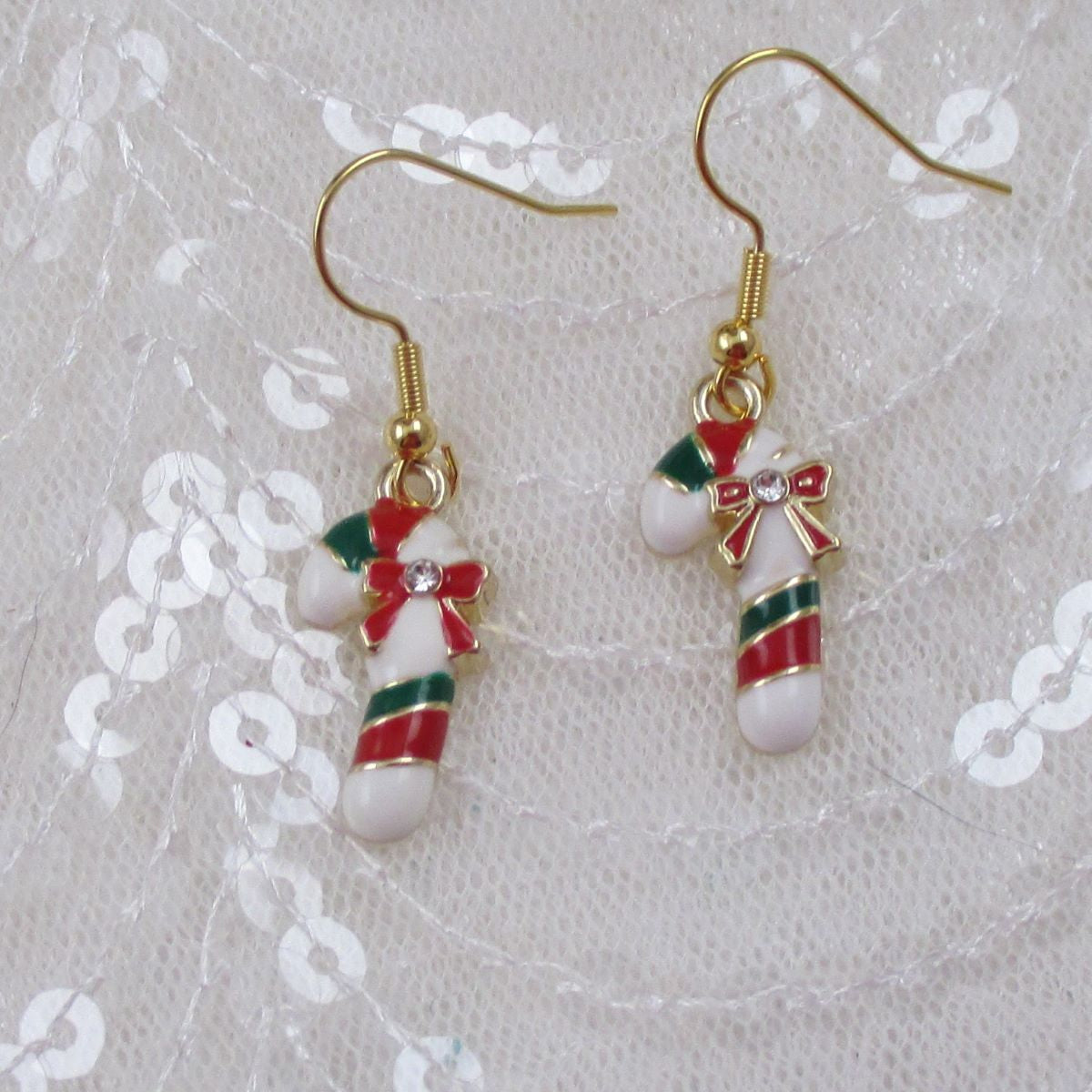 Holiday Charm Gold Earrings - VP's Jewelry