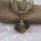 Multi Strand Necklace with Handmade Artisan Bead Pendant - VP's Jewelry