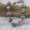 Handmade White and Black Necklace Fair Trade Beads - VP's Jewelry