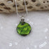 Pink/Green  Handmade Pendant Necklace - VP's Jewelry