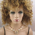 Ivory Handmade Kazuri Fair Trade Pendant Necklace - VP's Jewelry