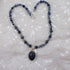 Blue Gemstone Pendant Necklace