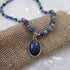 Blue Gemstone Pendant Necklace