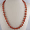 Carnelian Gemstone Nugget Long Necklace
