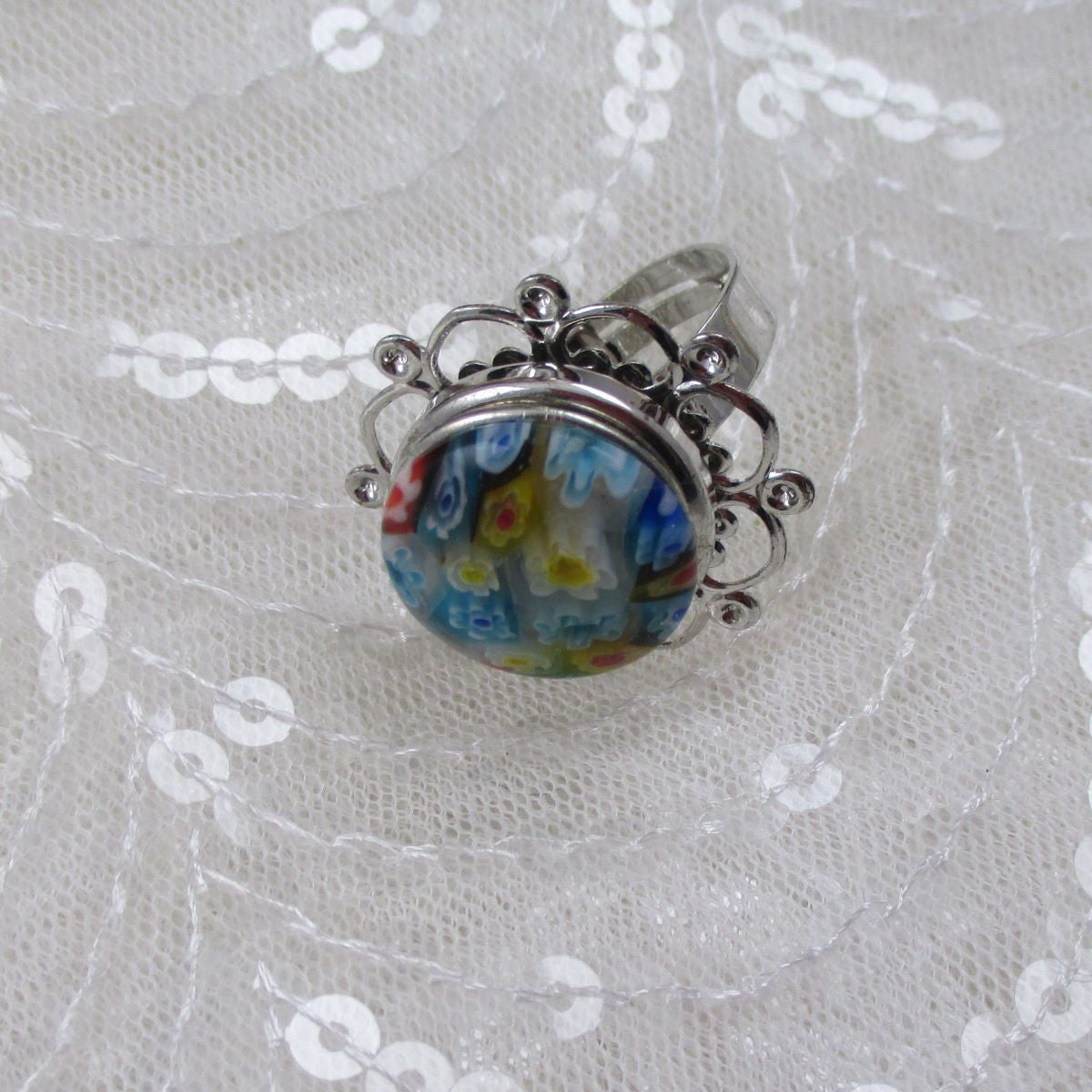 lt blue ring