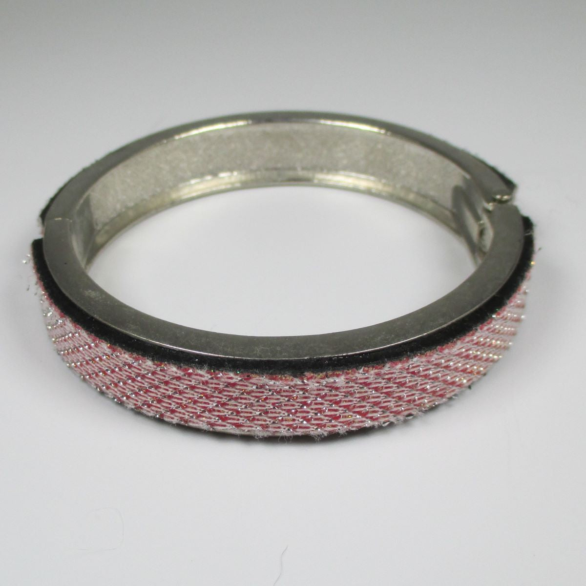 Silver Bangle Bracelet Leather Insert - VP's Jewelry