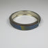 Silver Bangle Bracelet Leather Insert - VP's Jewelry