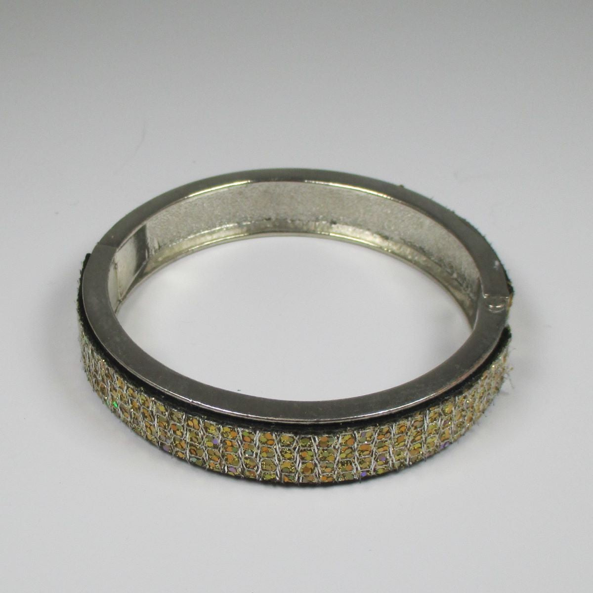Silver Bangle Bracelet Leather Insert - VP's Jewelry