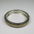 Silver Bangle Bracelet Leather Insert - VP's Jewelry