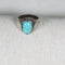 Man's Mexican Turquoise Sterling Silver Ring Size 11 - VP's Jewelry