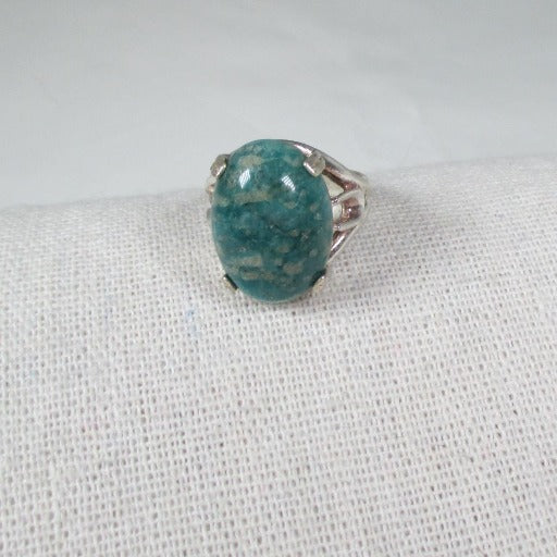 Amazonite Woman's Ring Size 7