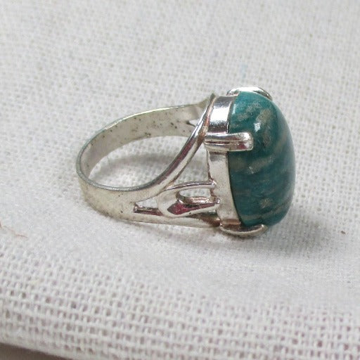 Amazonite Woman's Ring Size 7
